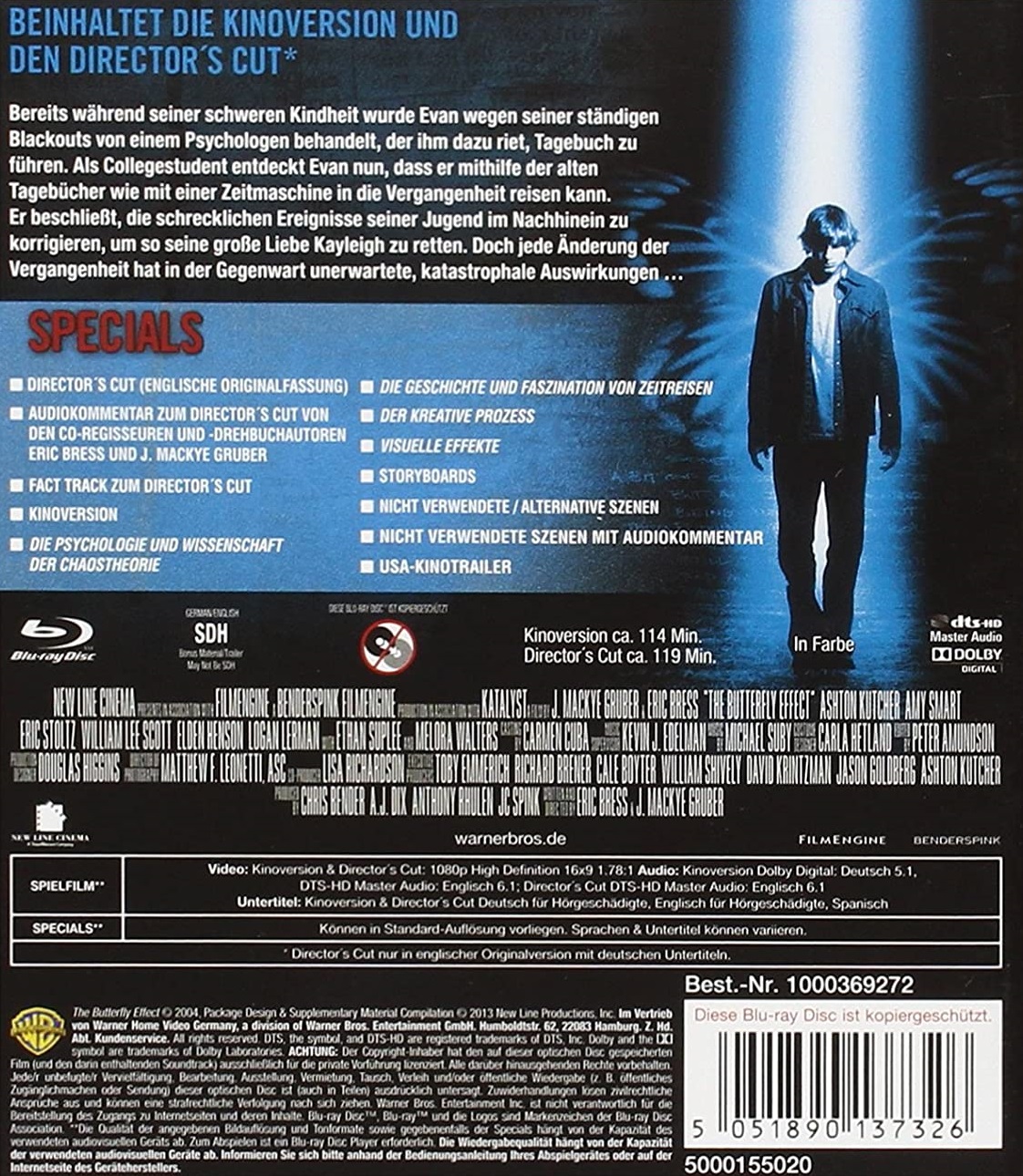 Butterfly Effect (ej svensk text) (Blu-ray) - 2