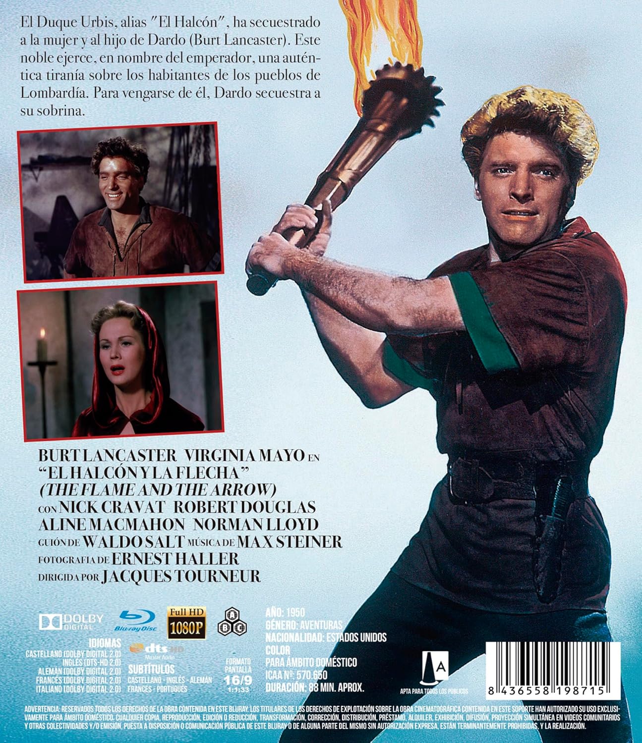 Flame And the Arrow (ej svensk text) (Blu-ray) - 2
