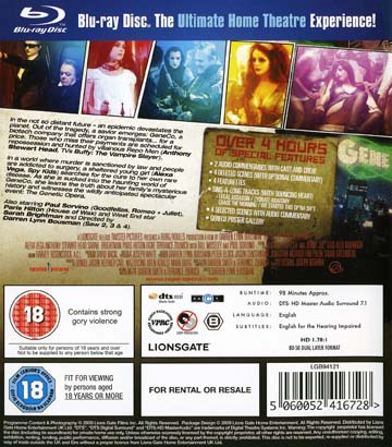 REPO! - The Genetic Opera (Blu-ray) (ej svensk text) - 2