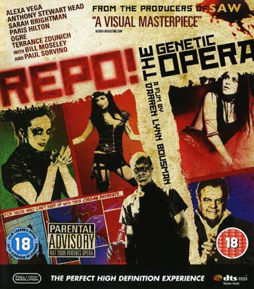 REPO! - The Genetic Opera (Blu-ray) (ej svensk text)