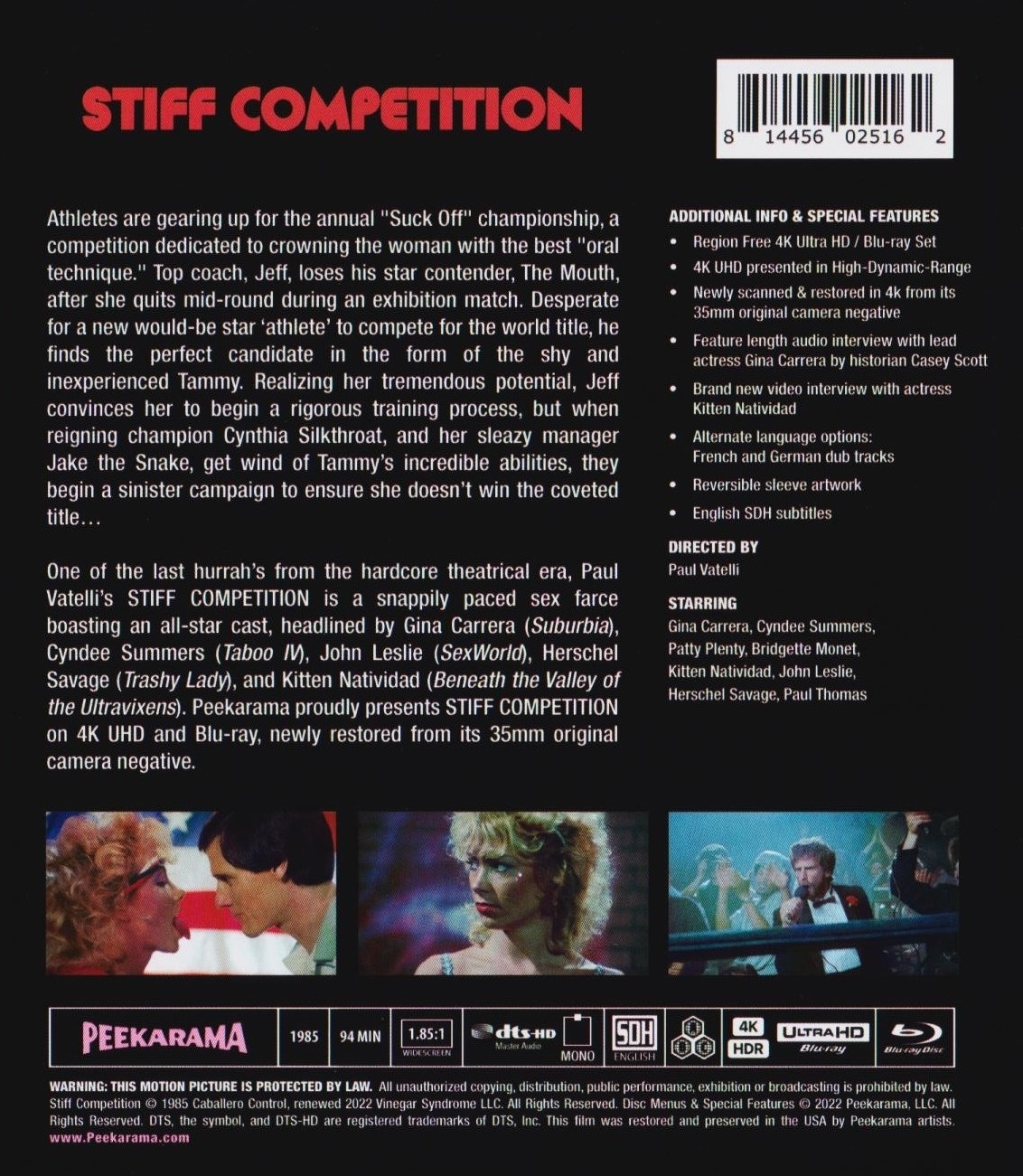 Stiff Competition (ej svensk text) (4K Ultra HD + Blu-ray) - 2