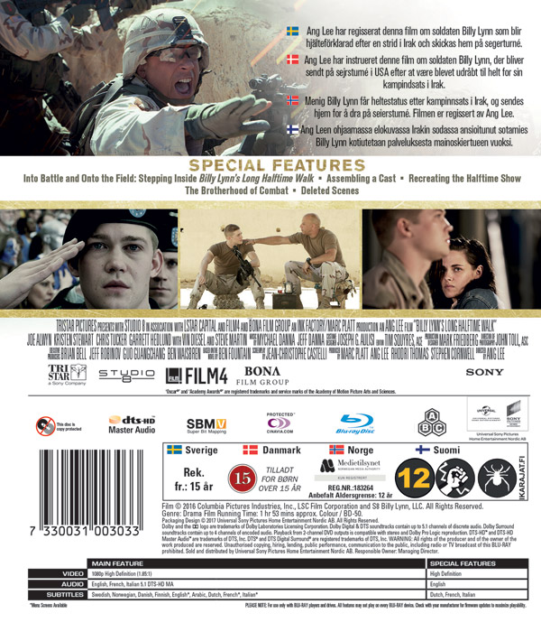 Billy Lynn's Long Halftime Walk (Blu-ray) - 2