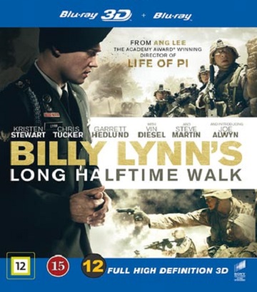 Billy Lynn's Long Halftime Walk (Real 3D + Blu-ray)