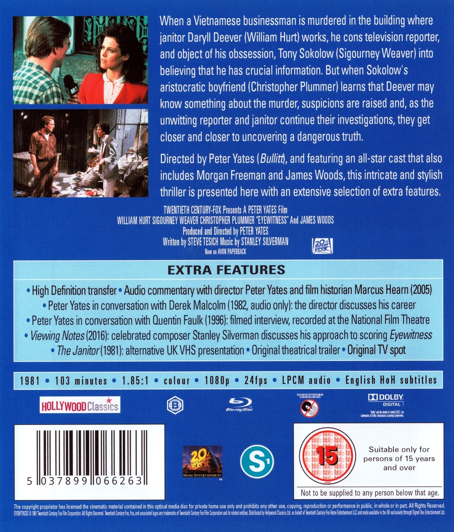 Eyewitness (ej svensk text) (Blu-ray) - 2