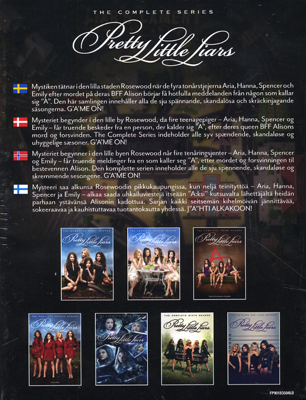 Pretty Little Liars - Säsong 1-7 (37 disc) - 2