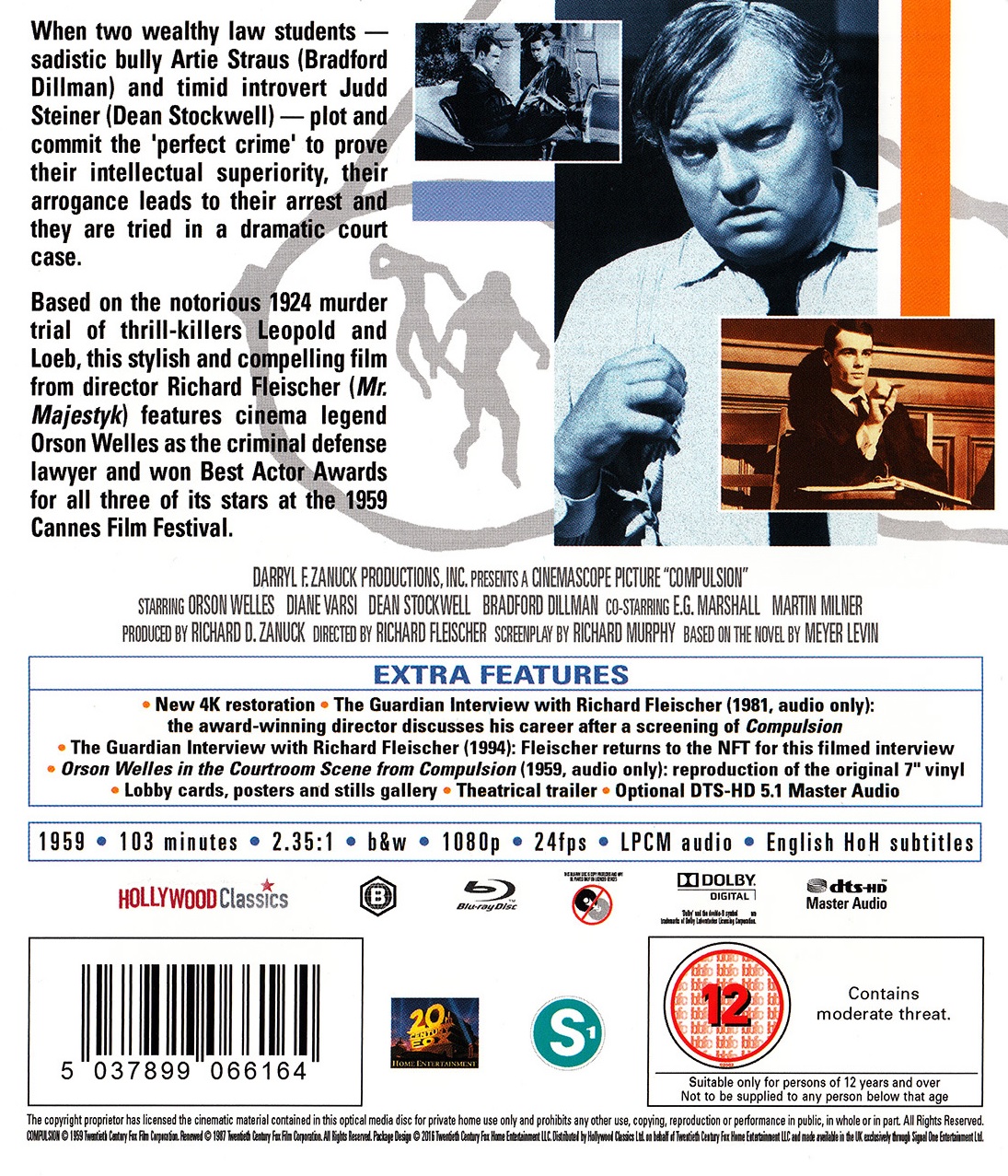 Compulsion (ej svensk text) (Blu-ray) - 2