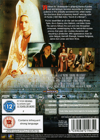 Looking For Richard (ej svensk text) - 2
