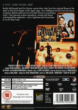 Escape From the Planet of the Apes - 2