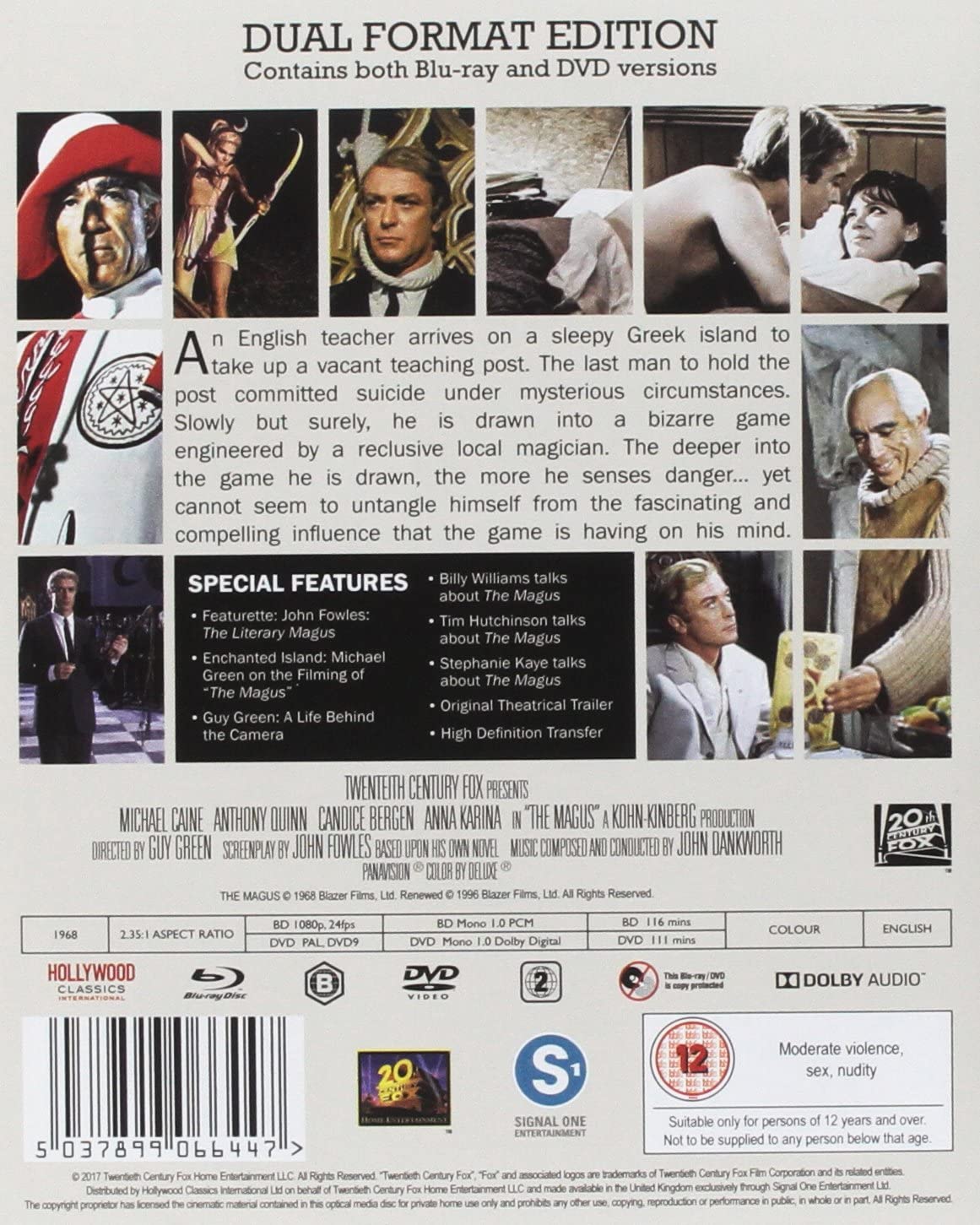 Magus (1968) (ej svensk text) (Blu-ray + DVD) - 2