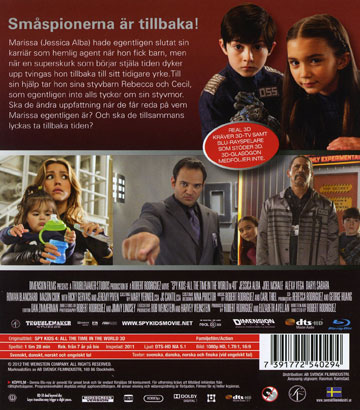 Spy Kids 4 (Real 3D + Blu-ray) (Begagnad) - 2