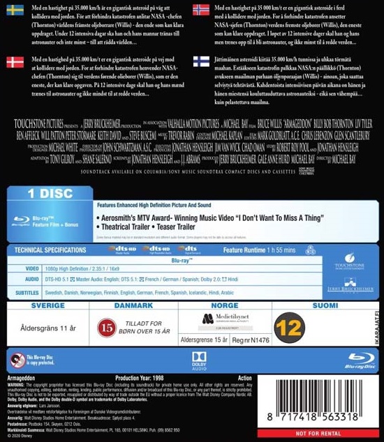 Armageddon (Blu-ray) - 2