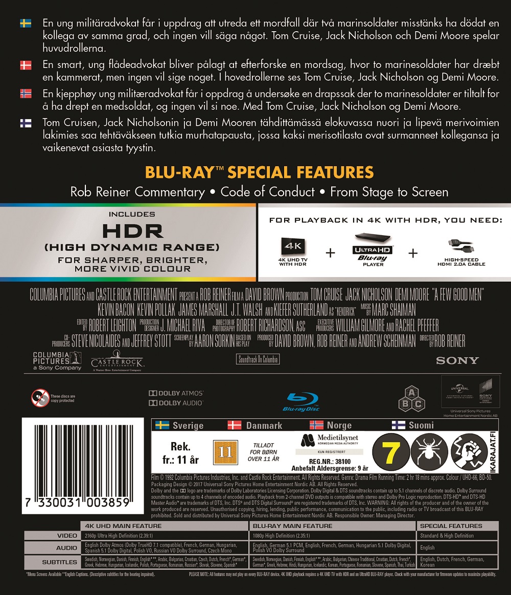 A Few Good Men (4K Ultra HD + Blu-ray) - 2