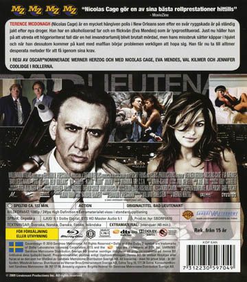 Bad Lieutenant - Port of Call New Orleans (Blu-ray) - 2