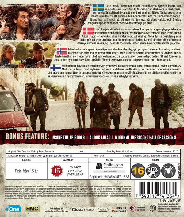 Fear the Walking Dead - Säsong 3 (Blu-ray) - 2