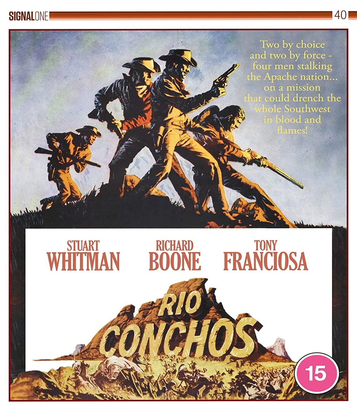 Rio Conchos (ej svensk text) (Blu-ray + DVD)