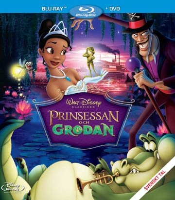 Prinsessan Och Grodan (Blu-ray + DVD)