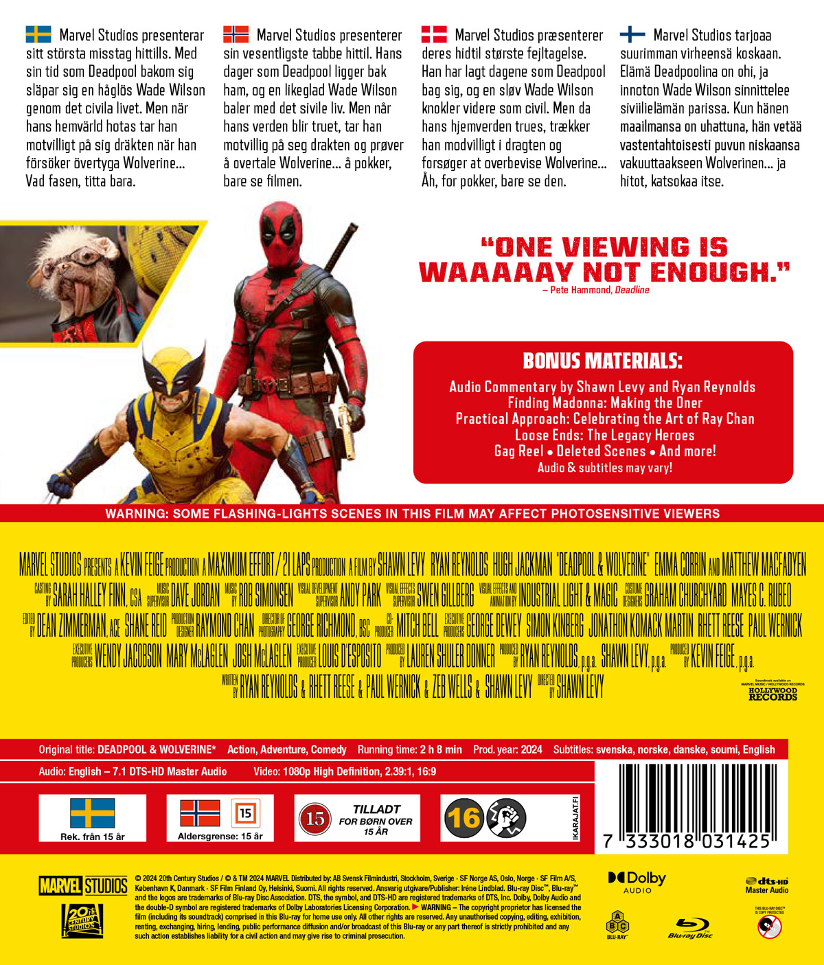 Deadpool & Wolverine (Blu-ray) - 2