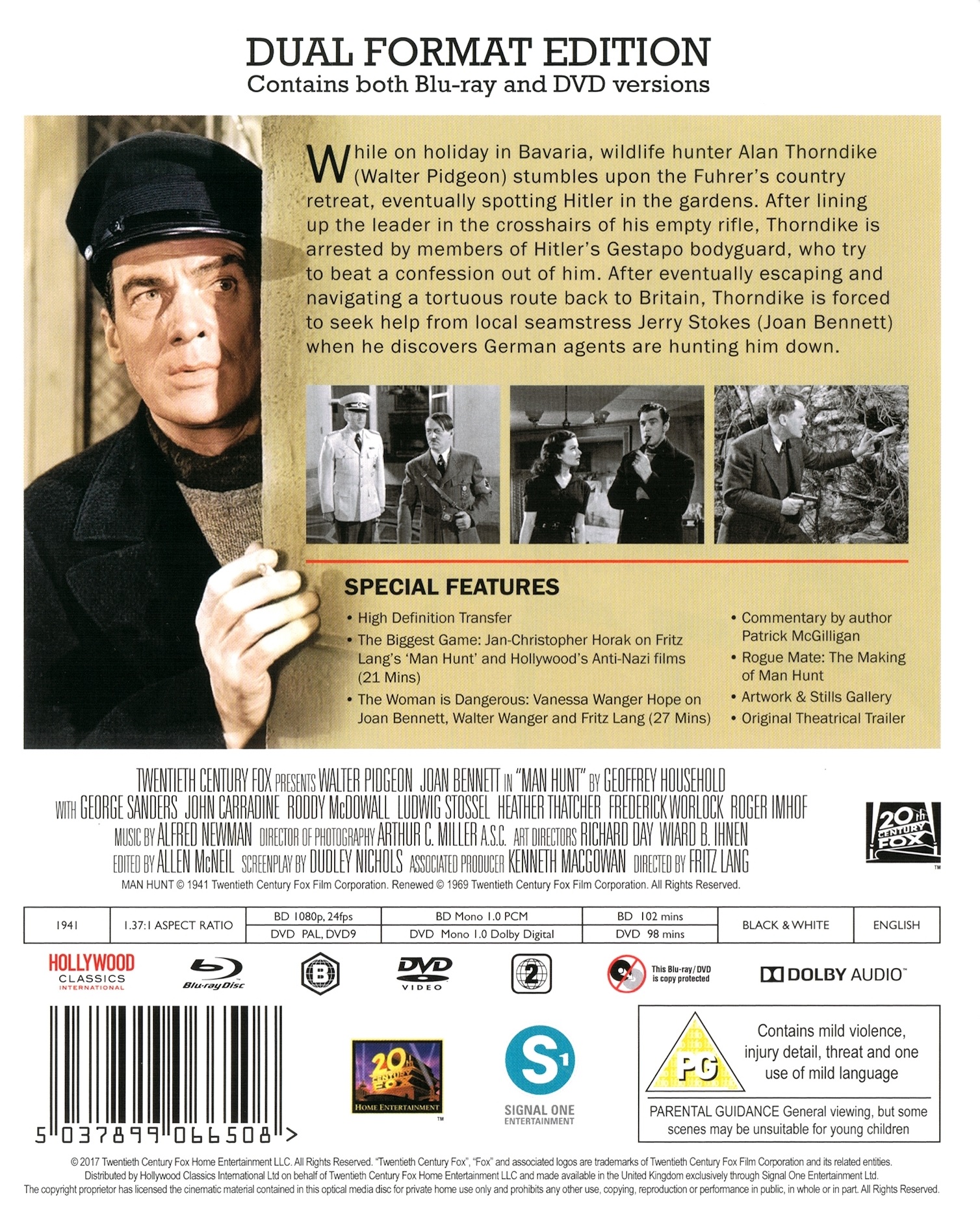 Man Hunt (ej svensk text) (Blu-ray + DVD) - 2