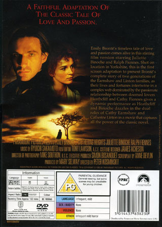 Wuthering Heights (1992) (ej svensk text) - 2