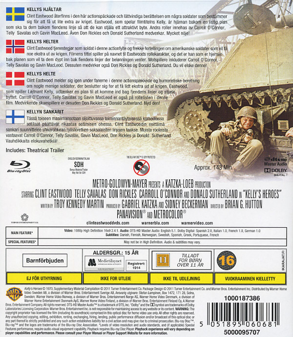 Kellys Hjältar (Blu-ray) - 2