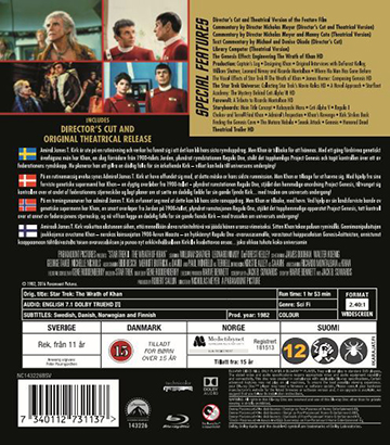 Star Trek 2 - Wrath of Khan (Director's Cut) (Blu-ray) - 2