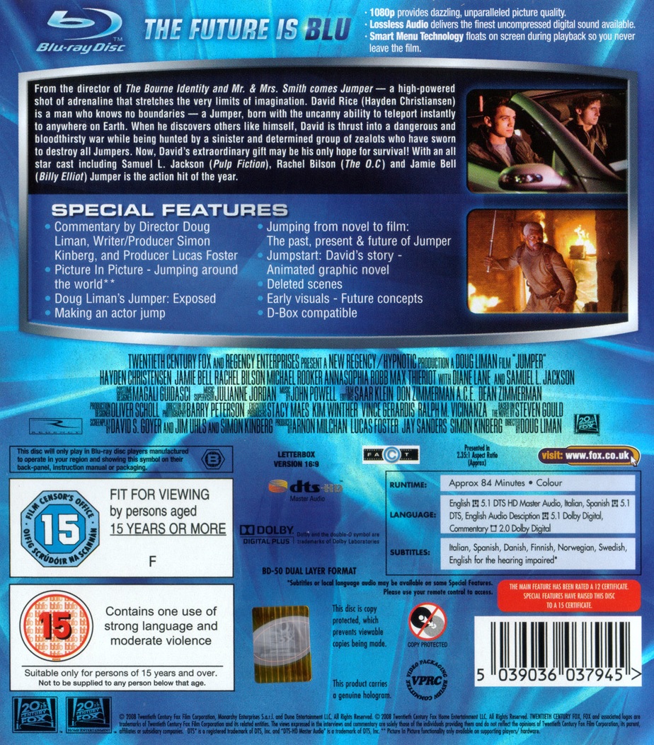 Jumper (Blu-ray) - 2