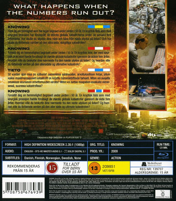 Knowing (Blu-ray) - 2