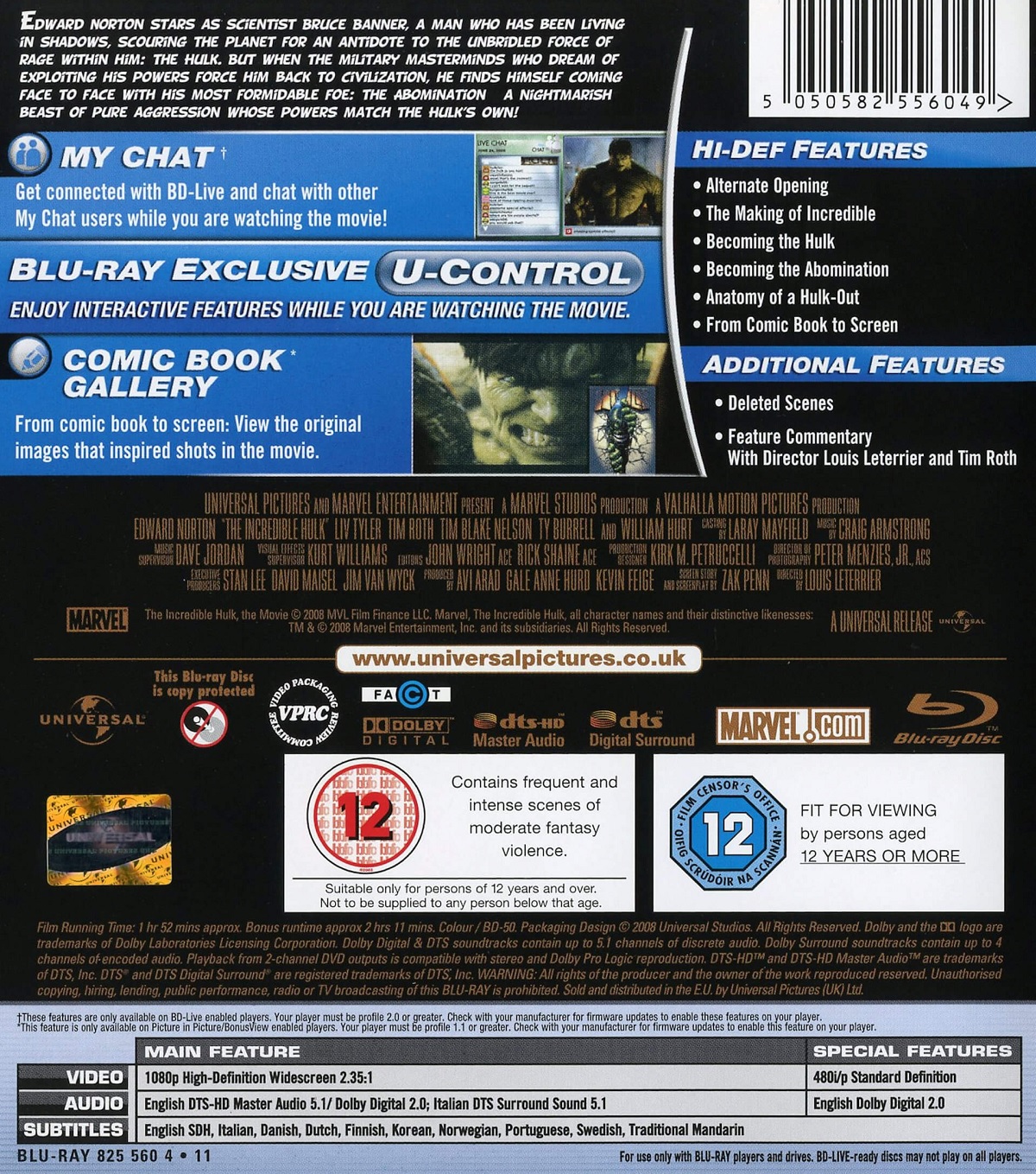 Incredible Hulk (Blu-ray) - 2