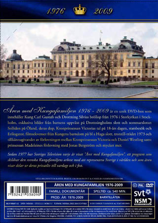 Åren Med Kungafamiljen 1976-2009 (3-disc) - 2