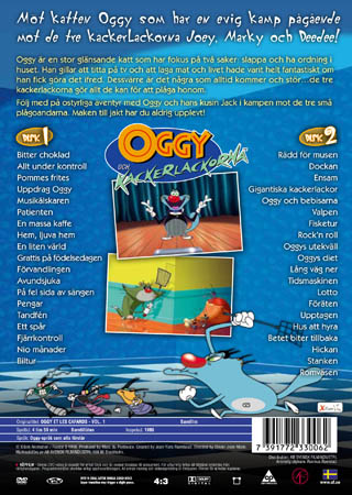 Oggy Och Kackerlackorna - Volym 1 (2-disc) - 2
