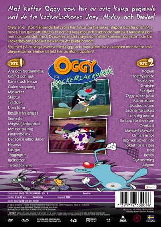 Oggy Och Kackerlackorna - Volym 3 (2-disc) - 2
