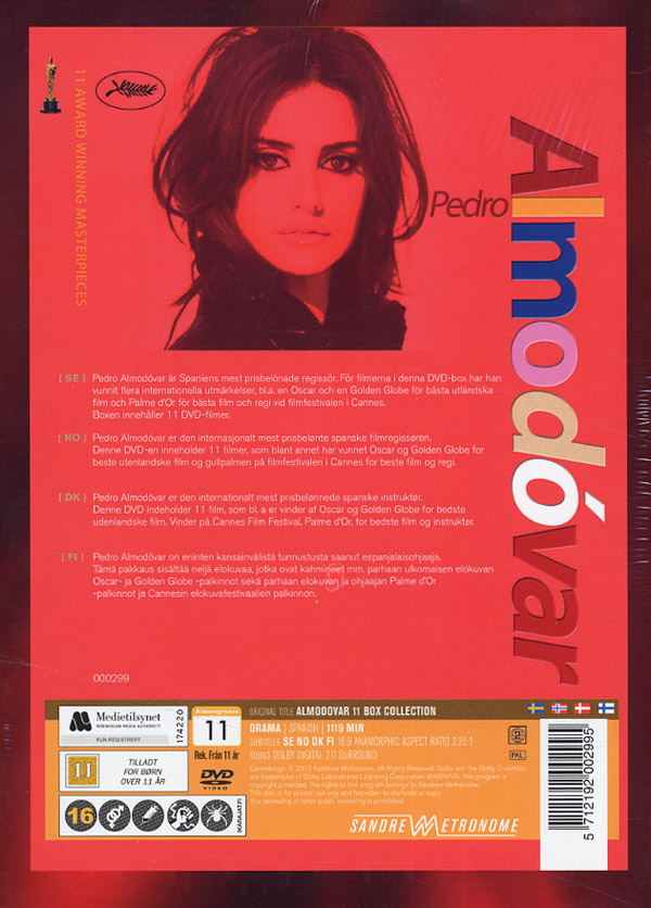 Pedro Almodovar Complete Collection (11-disc) - 2