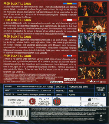 From Dusk Till Dawn (Blu-ray) - 2