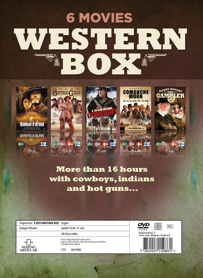 6 Movies Western Box - 2