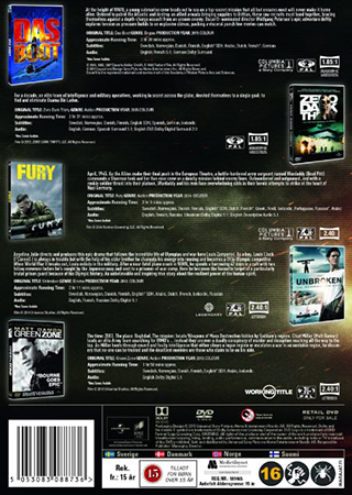 War Movies Box Vol 1 (5-disc) - 2