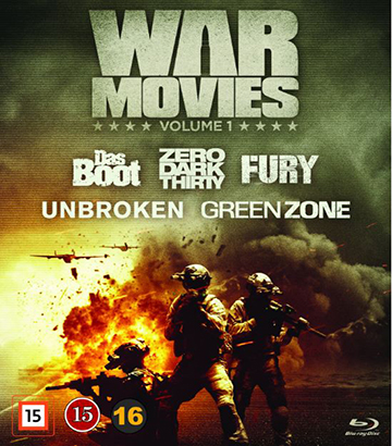 War Movies Box Vol 1 (5-disc) (Blu-ray)