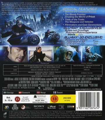 Priest (2011) (Real 3D + Blu-ray) - 2