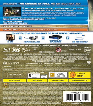 Clash of the Titans (2010) (Real 3D + Blu-ray) - 2