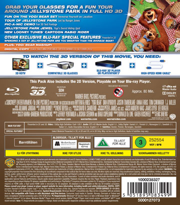 Yogi Bear (Real 3D + Blu-ray) - 2