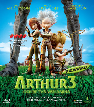 Arthur 3 Och De Två Världarna (Blu-ray)