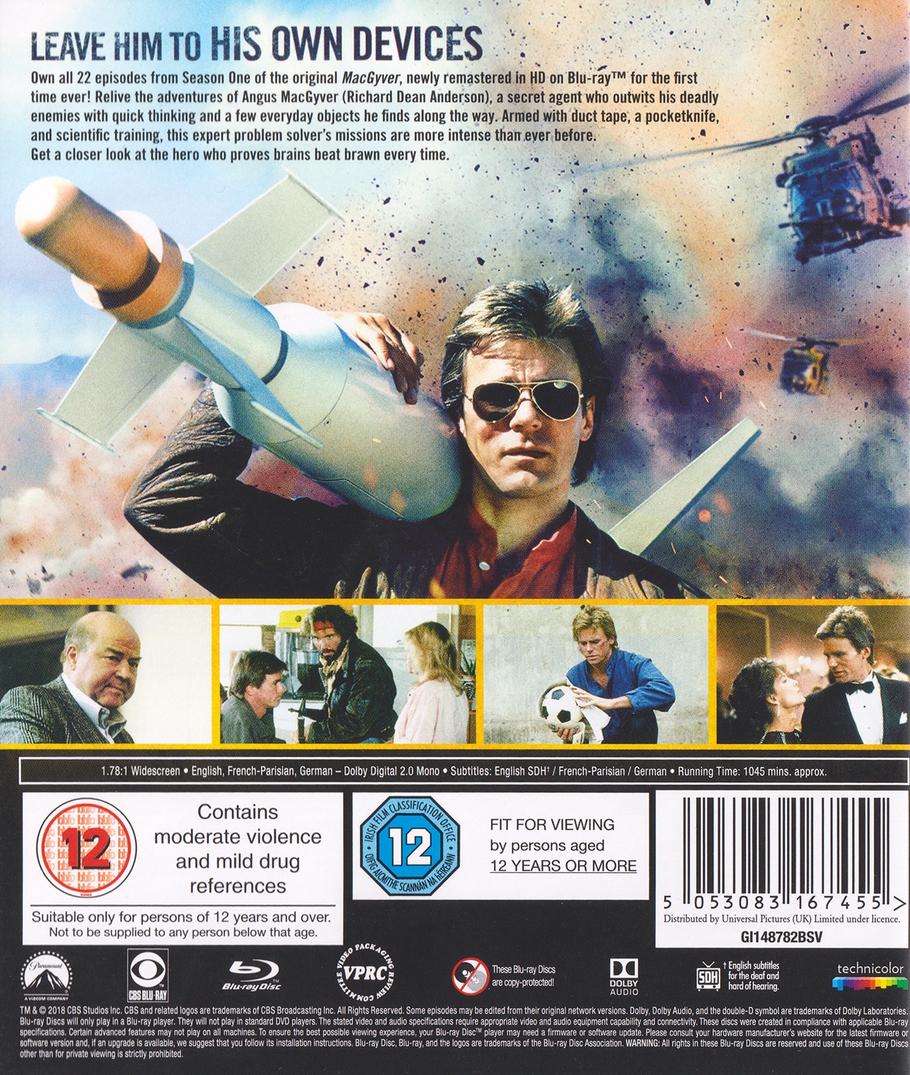 MacGyver - Säsong 1 (ej svensk text) (Blu-ray) - 2