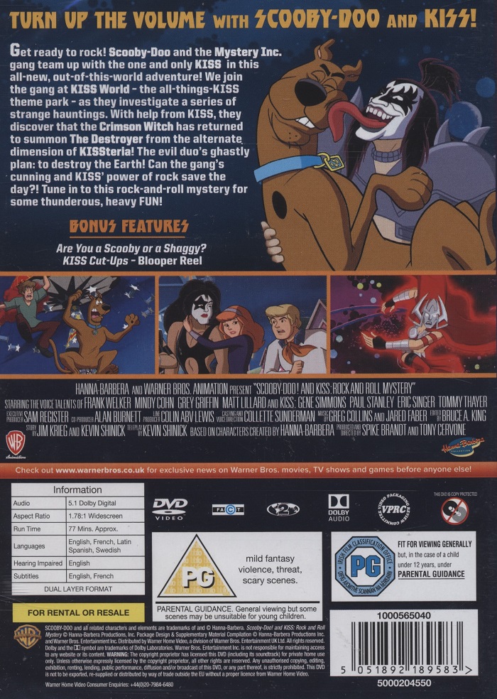 Scooby-Doo! - Möter KISS - 2