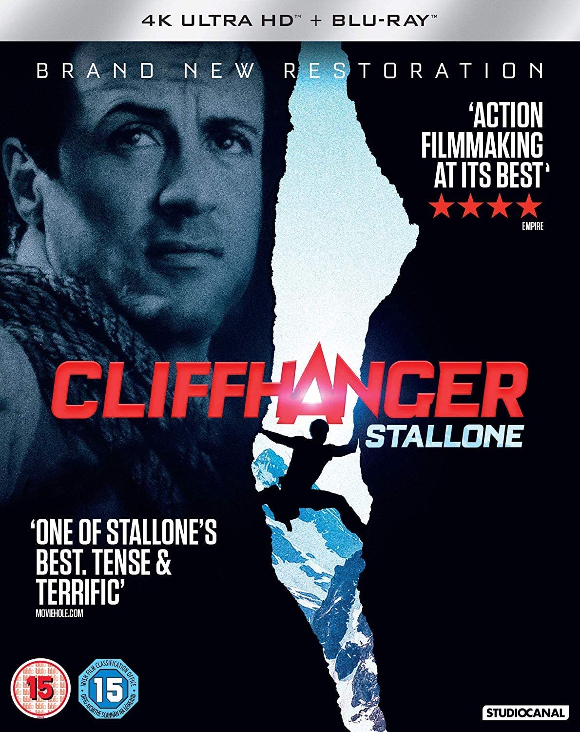 Cliffhanger (ej svensk text) (4K Ultra HD + Blu-ray)