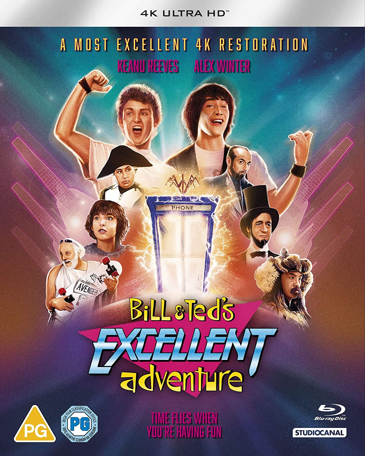 Bill & Ted's Excellent Adventure (ej svensk text) (4K Ultra HD + Blu-ray)