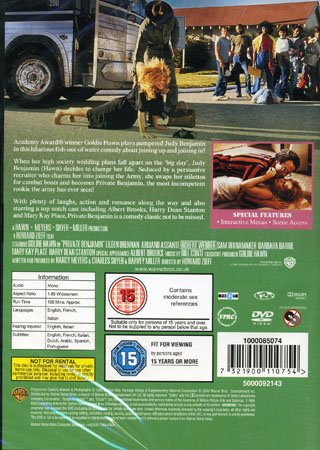 Private Benjamin (ej svensk text) - 2