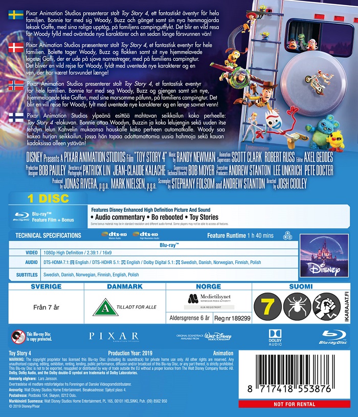 Toy Story 4 (Blu-ray) - 2