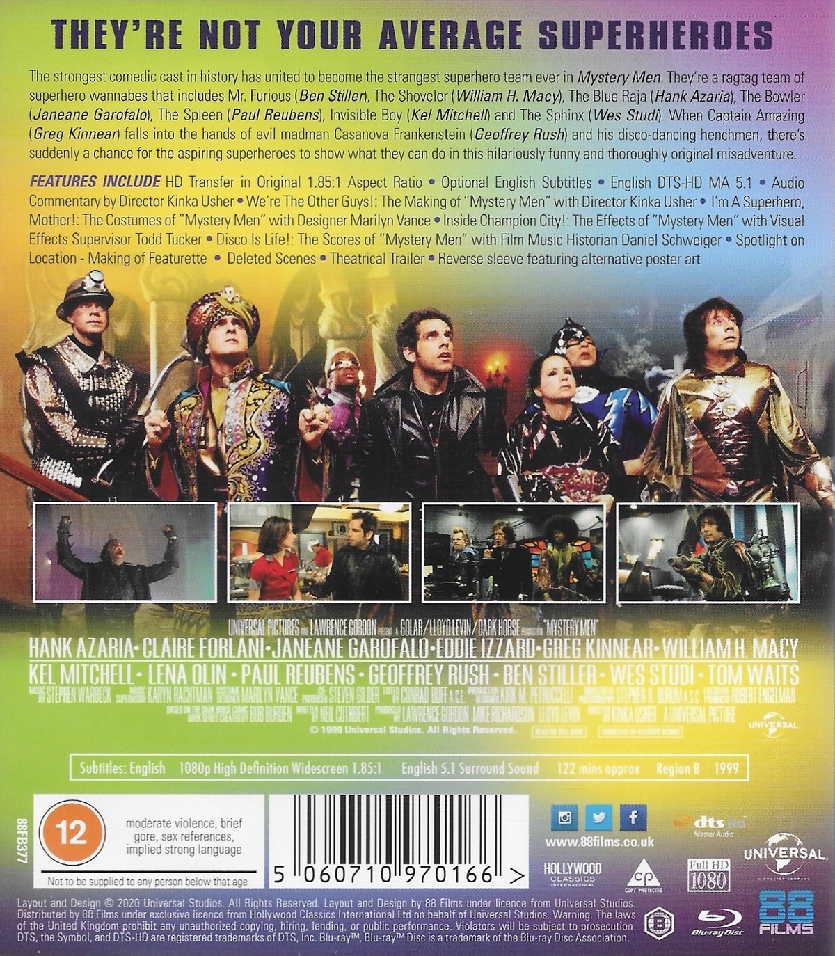 Mystery Men (ej svensk text) (Blu-ray) - 2