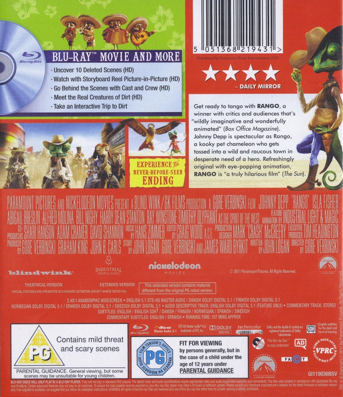 Rango (Blu-ray) - 2