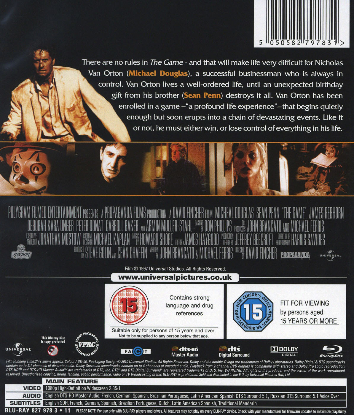The Game (ej svensk text) (Blu-ray) - 2