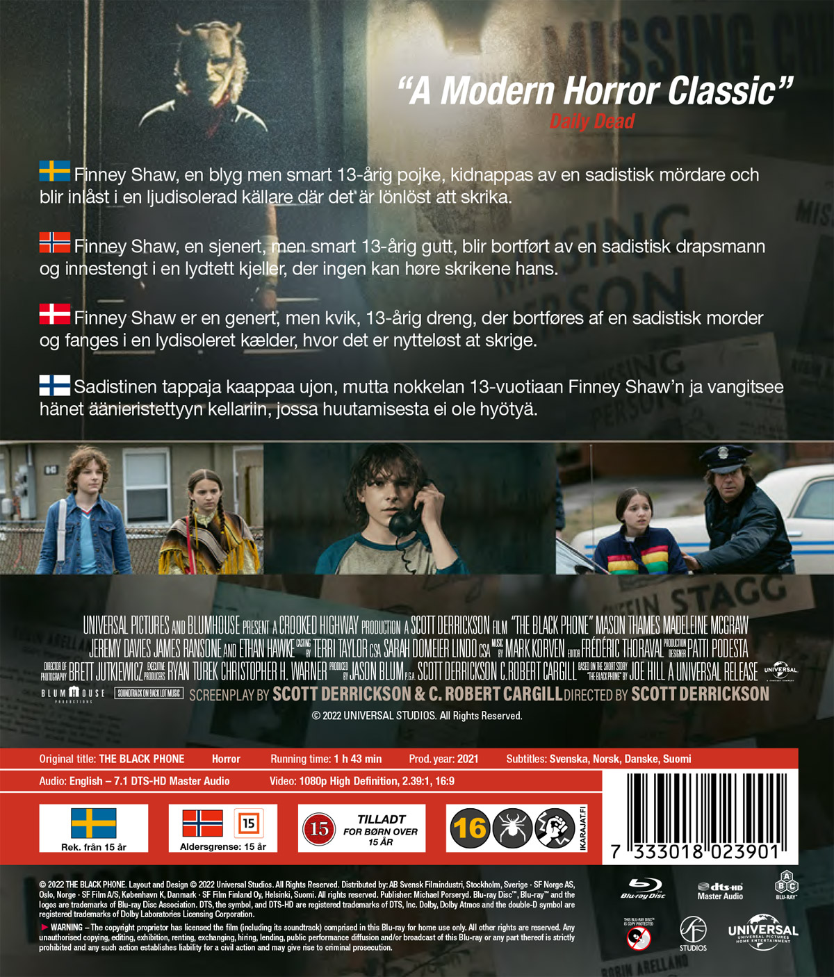 Black Phone (Blu-ray) - 2
